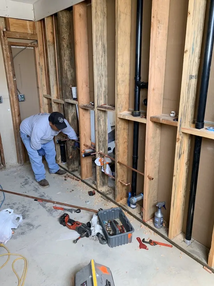 Commercial rough-in plumbing for Trenchless Sewer Repair in Southbury